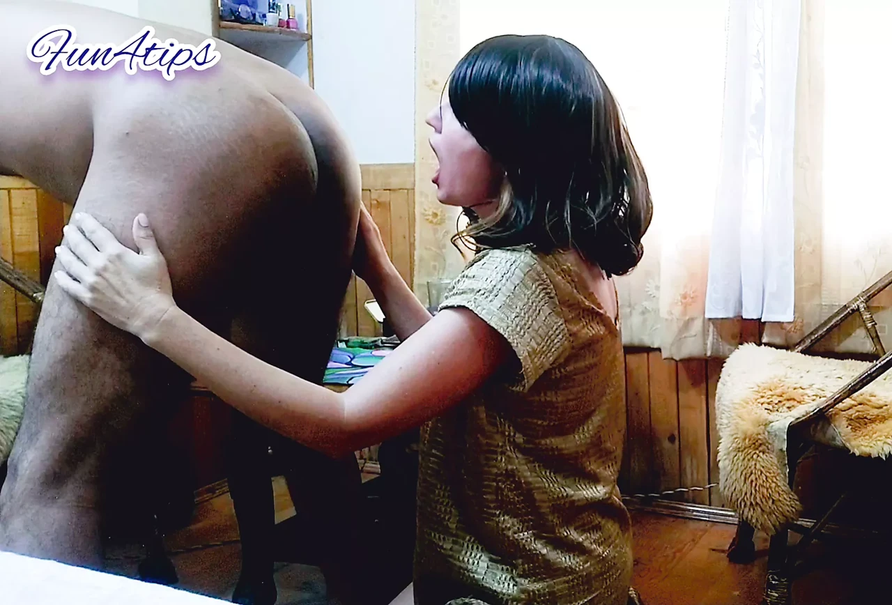 Obedient Slut Wife Lick Ass.