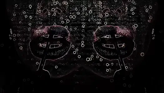 ASMR & mesmerizing lipnosis! Lady in black JOI