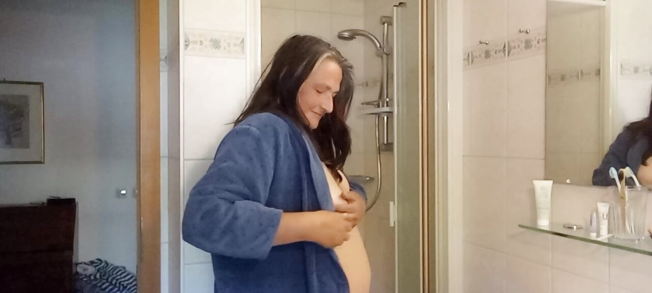 Shower on. Excuses off. Mature German