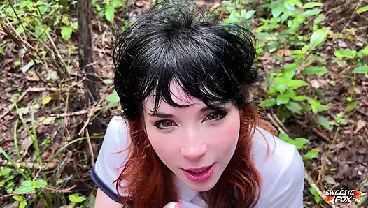 Busty Stranger on a Bicycle Asked for Help And Was Fucked Hard in the Anal - Sweetie Fox
