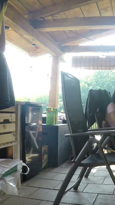 NO PANTIES Tight Pussy Hot Sexy Girls having a BBQ Party at Neighbor House to Celebrate Easter | Clip 2