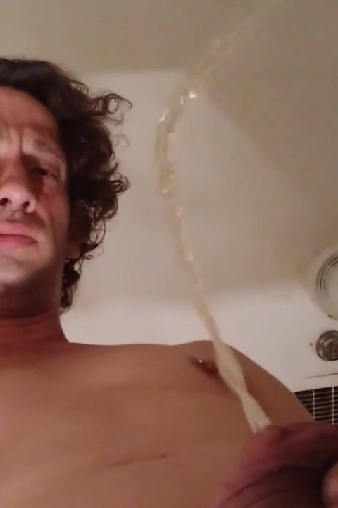Tall Arching Jet of My Pee in a Sink; Squishy Sounds with Urine Soaked Clit