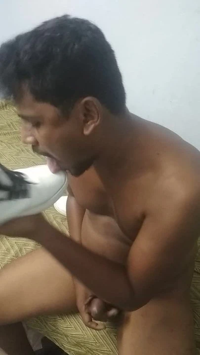 Lick my friend shoe's