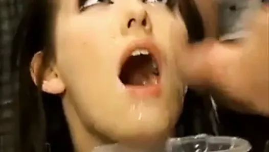 she loves to swallow cum