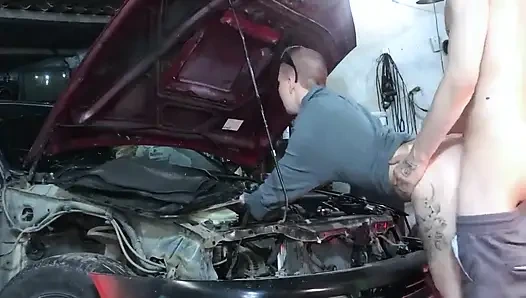 Sexy Mechanic Vilu Vidish Gets Pounded Toyota Ae101
