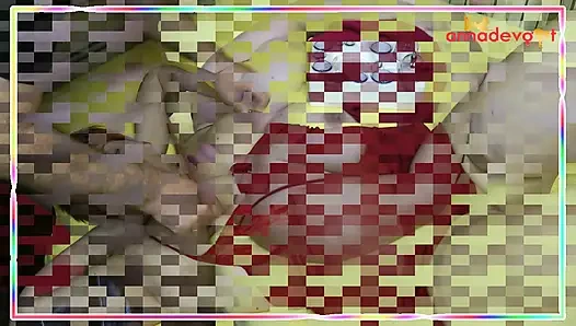 Oyuncak sperm üzerine azıntı yapıyor