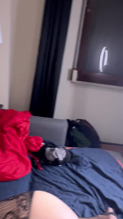 Stretching a Big Tits MILF Asshole - POV