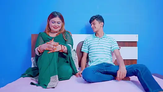 Big boobs hot newly married couple enjoyed their first suhagrat night