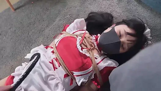 Ms16-using a Vibrator to Bring the Maid to Orgasm