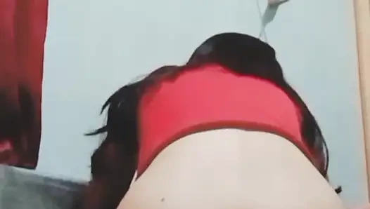 My boyfriend is obsessed with the idea of having a shaved head, and he has a crush on her.