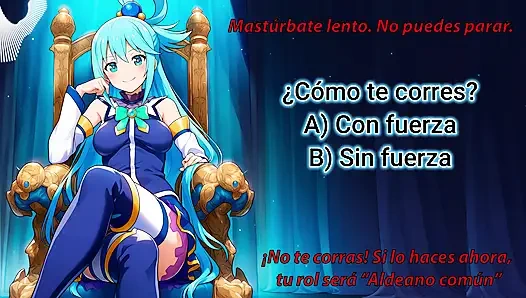 İspanyol sesli 31 talimatı. Mastürbasyon yaparken kahraman testini al! Bir savaşçı, bir büyücü, bir ninja olacak mısın...?