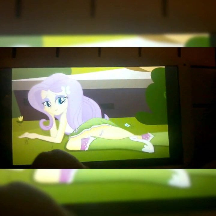 Cumtribute to Fluttershy (EquestriaGirls)