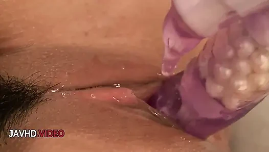 Blonde Beauty Yuno Shirasu Thrills With Pleasurable Toy Play Session