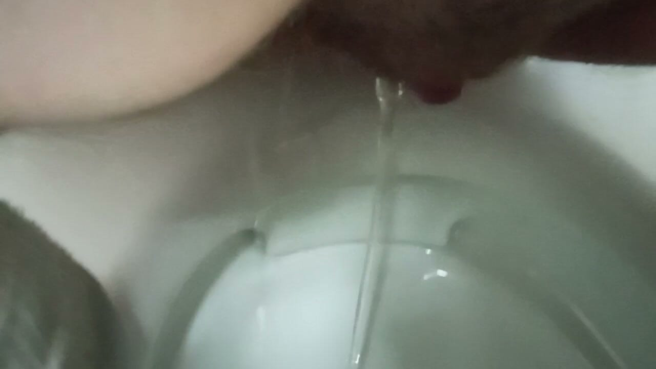 As I pee