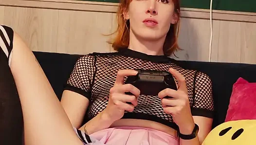 Palworld oynarken yoğun orgazm ve sert becerdin