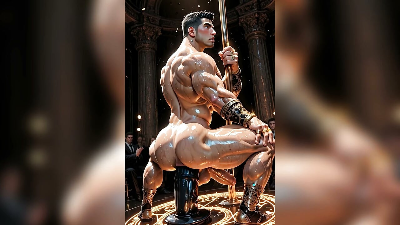 Huge Muscular Gay as Fuck with Big Cock