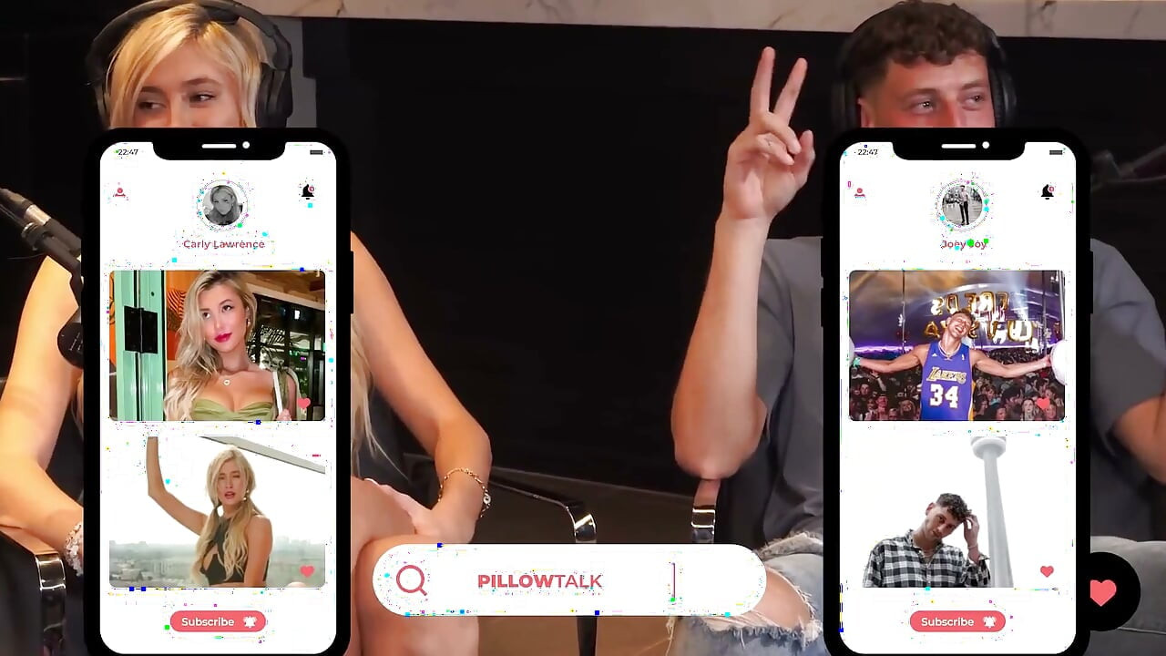 Double Date with Carly Lawrence and Joey Joy [pillow Talk ]