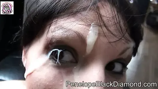 Penelope Black Diamond PBD Blowjob Milk Footlick HD