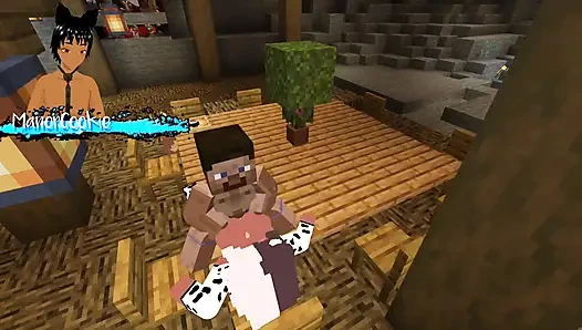 Minecraft Sexcraft The Jenny Mod  - Seeing what Cassie has to offer with her massive tits