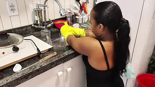 Bir devin cüce - büyük zenci