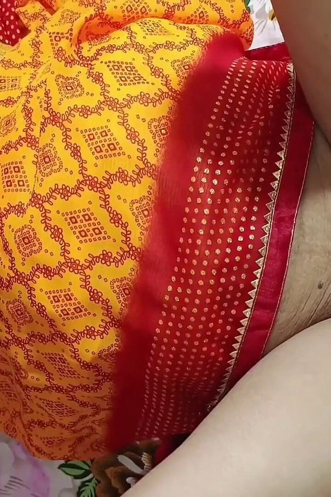 Desi Village Bhabhi Karwa Chauth with Devar