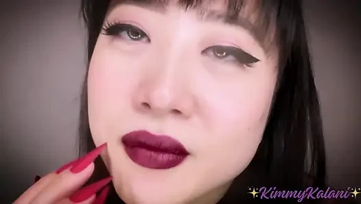 Горячий вампир пожирает тебя и лизание уха и лизание объектива - ASMR