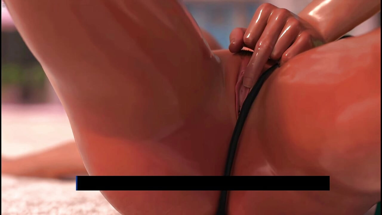 Stepson Massaging Stepmom Boobs And Rubbing Her Pussy In Beach