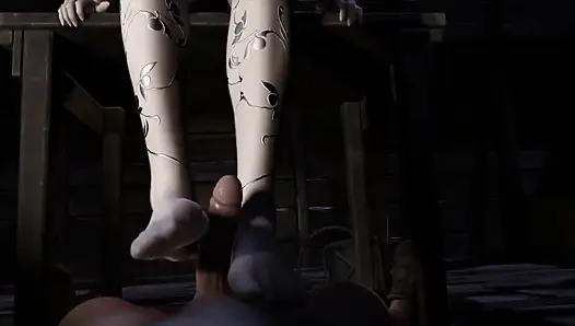 Горячей 3D азиатской косплей-стриптизерше трахнули так жестко ее мокрую киску