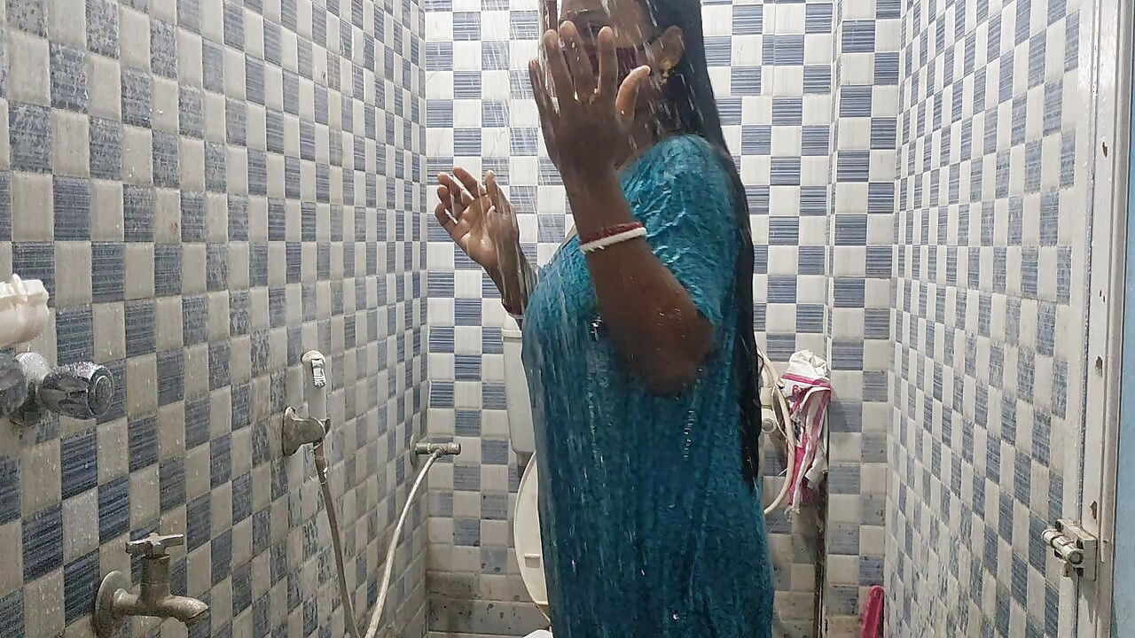 Hot desi bhabi bathroom