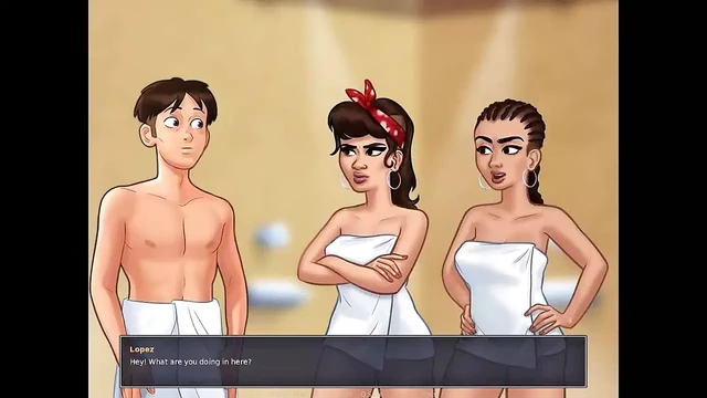 Summertime Saga: Naughty students and professors Ep.8