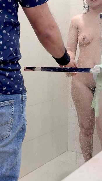 Must-see moment from "Step Mom Hot Sex After Bath Under the Shower Sex Video with Hindi Audio"