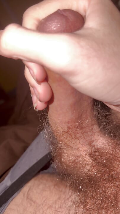 Jacking off before bed