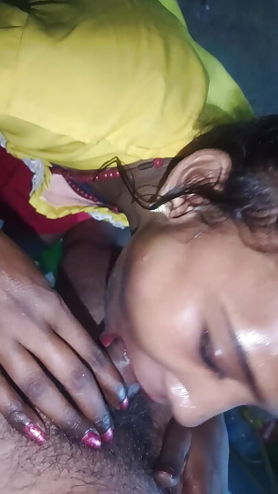 Indian desi girl Mouth fucking Cum in mouth deep throat face fuckin cum on face