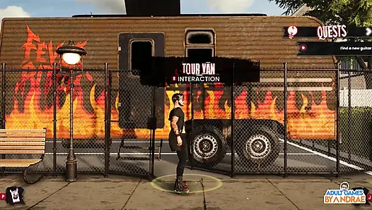 Seks, sin &'n'roll oyun bölüm 1 - van crash, motel durağı ve garip yeni bir başlangıç