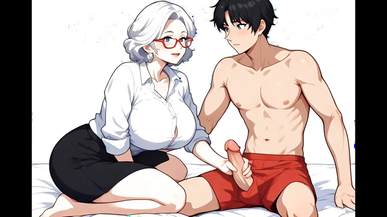 おばあちゃんが隣人を魅了し誘惑した