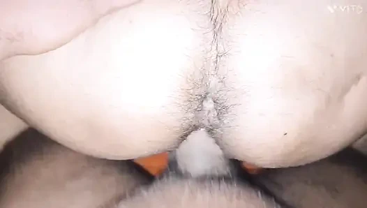 Üvey havasını kısrak yaptı ve amını sikti ve suyu boşalttı