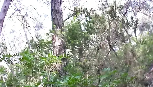 Outside fucking big dick sucking