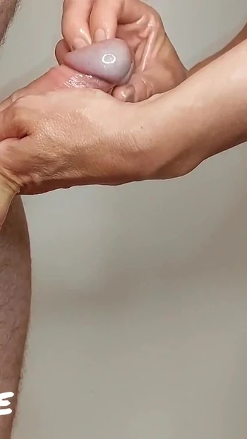 Thrilling moment from "A Masterclass In Edging Handjobs (Milking-time)"