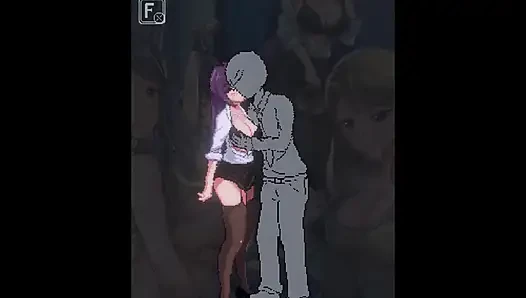 Hentai-spiel - geiles büromädchen