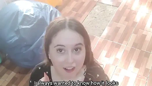 Jadi kau memandangku seperti itu. Aku bicara kotor padamu, aku nyepong kontolmu dan aku masturbasi di depanmu.