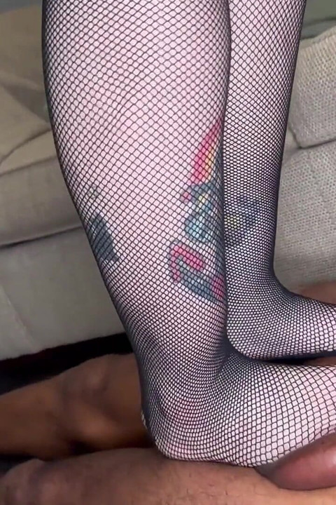 Peggin Thee Stud - Full Weight Fishnet Flattening (hd 1080p Mp4)