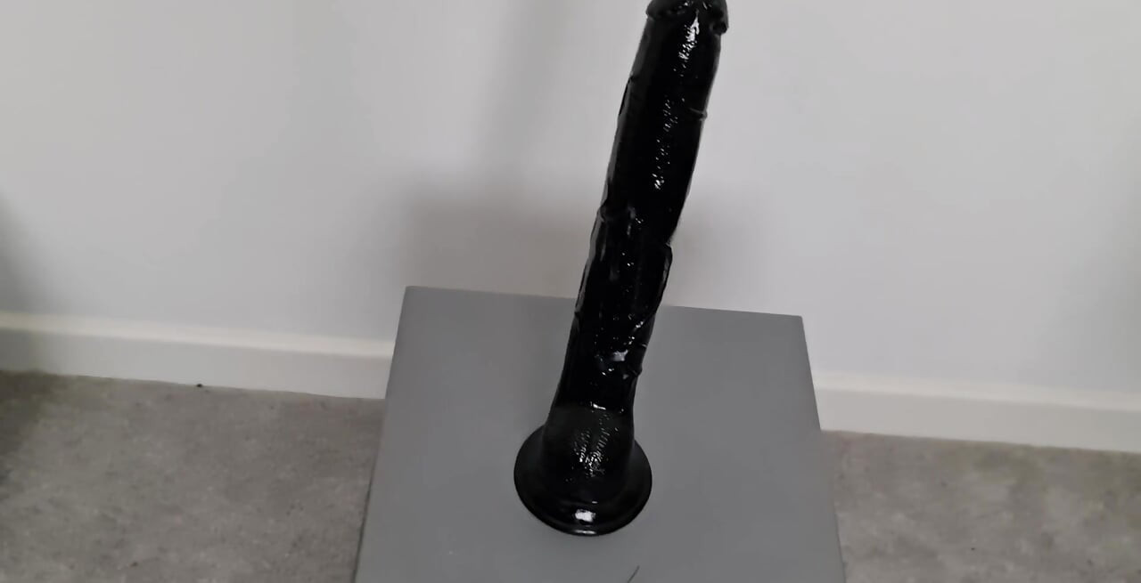 Raw Clip in the Pvc Black Suit Taking Rambone