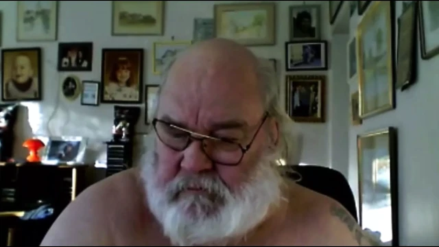grandpa show on webcam