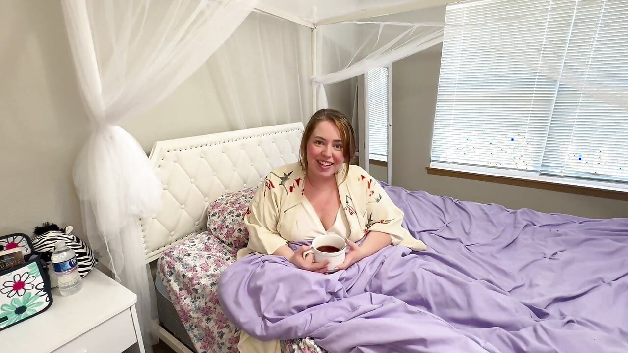 Chubby Stepmom Fucks While Sick - JOI - Kinky Katie