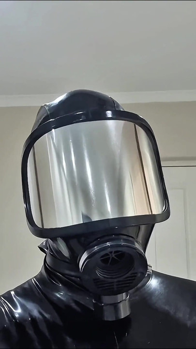 Gas Mask Drone Full Body Showcase