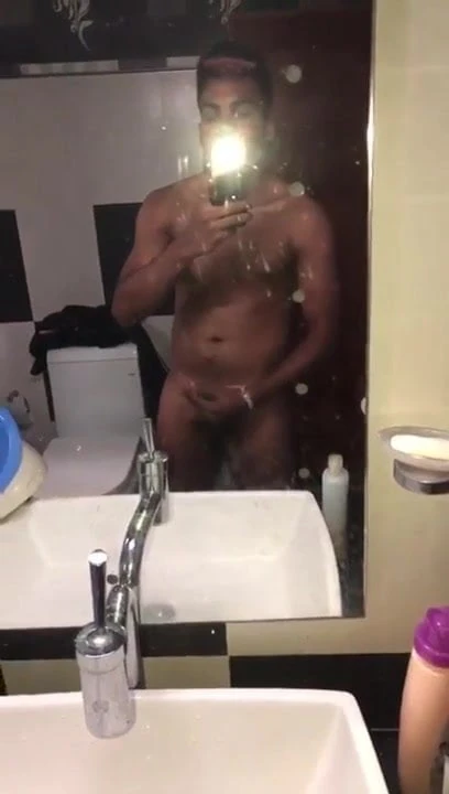 SriLankan Boy Showing his Monster Cock