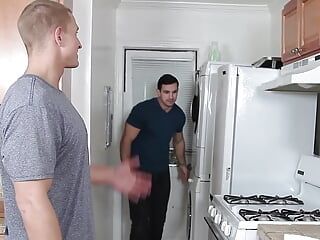 MEN - Landon Mycles Gives Up His Tight Ass To Phenix Saint’s Huge Dick For Remodeling His Kitchen