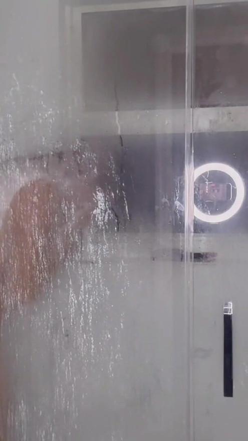 Italian Pornstar Artemisia Love taking a shower after a scene | Clip 1