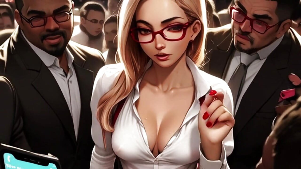 Elevele hentai adoră să-și arate țâțele străinilor la concerte