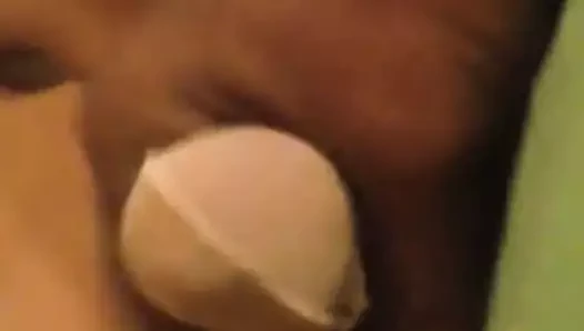 Külotlu çorap kapalı horoz mastürbasyon